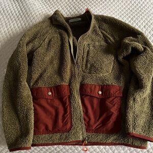 Outerknown Skyline full zip fleece jacket Worn maybe twice. Excellent condition